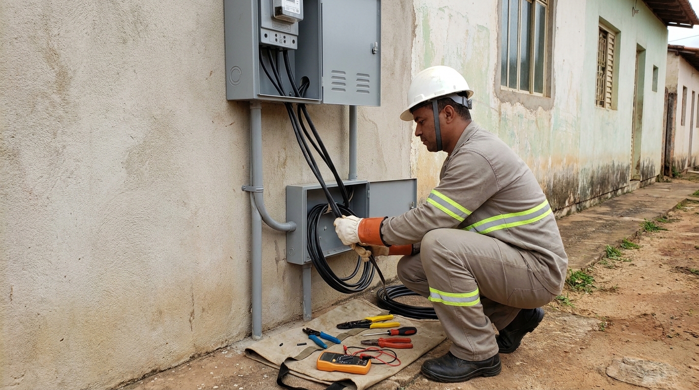 Troca de padrao de energia em Campinas‑SP